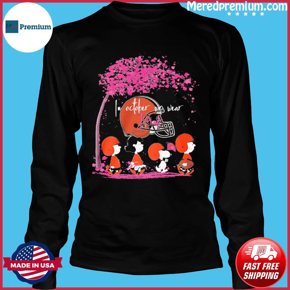 Dallas Cowboys October We Wear Pink Snoopy Peanuts T-shirt,Sweater, Hoodie,  And Long Sleeved, Ladies, Tank Top