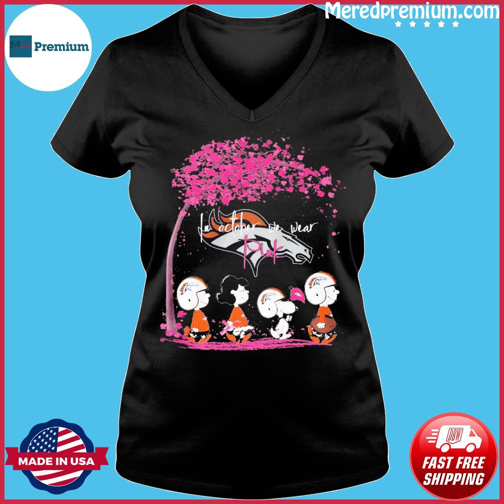 Dallas Cowboys October We Wear Pink Snoopy Peanuts Shirt, hoodie,  longsleeve, sweatshirt, v-neck tee