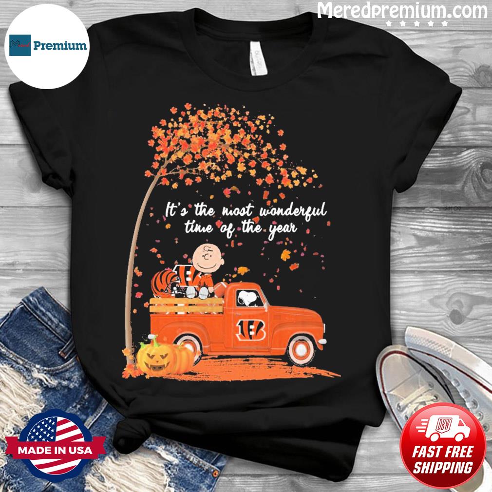 Cincinnati Bengals Snoopy and Charlie Brown Peanuts shirt, hoodie, sweater,  long sleeve and tank top