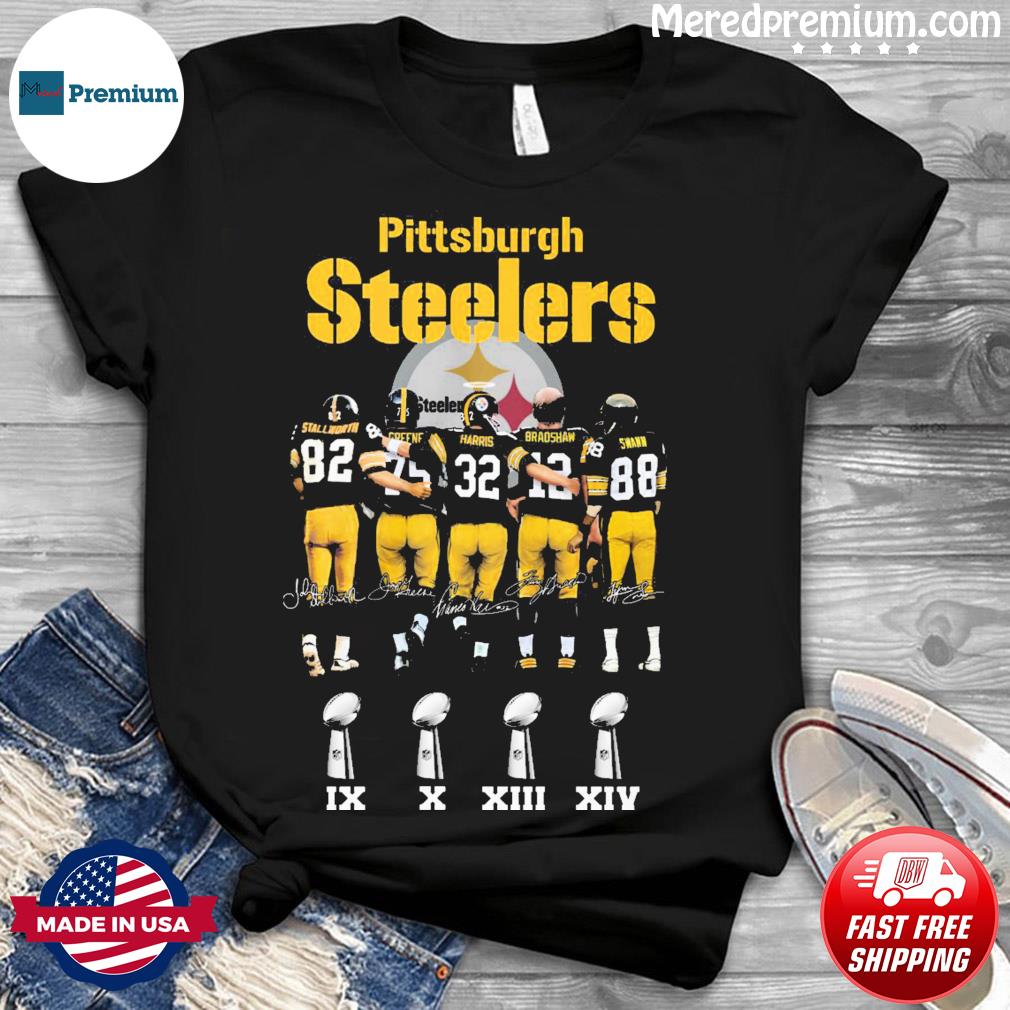 Buy Pittsburgh Steelers Stall Worth Greene Harris Bradshaw Swann Shirt For  Free Shipping CUSTOM XMAS PRODUCT COMPANY