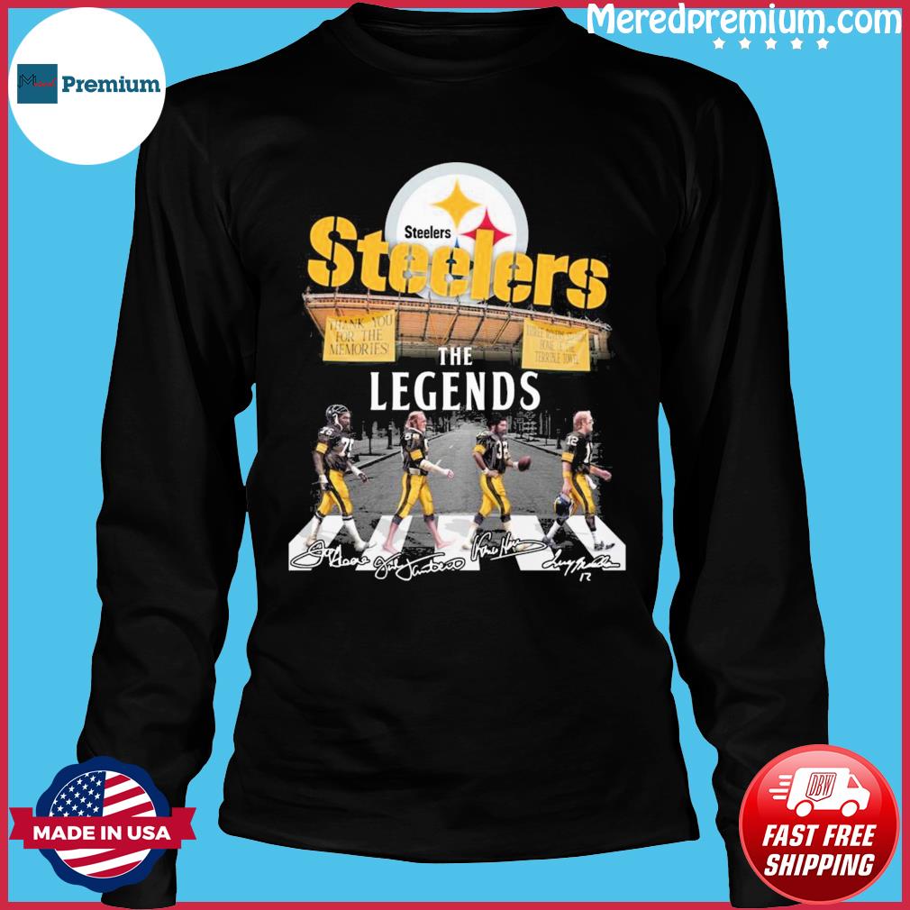 Pittsburgh Steelers The Legends Abbey Road Signatures Shirt