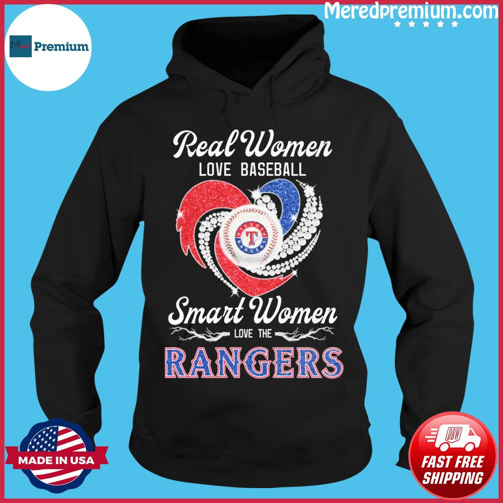 Heart Diamonds Real Women Love Baseball Smart Women Love The Los Angeles Dodgers  Shirt, hoodie, sweater, long sleeve and tank top