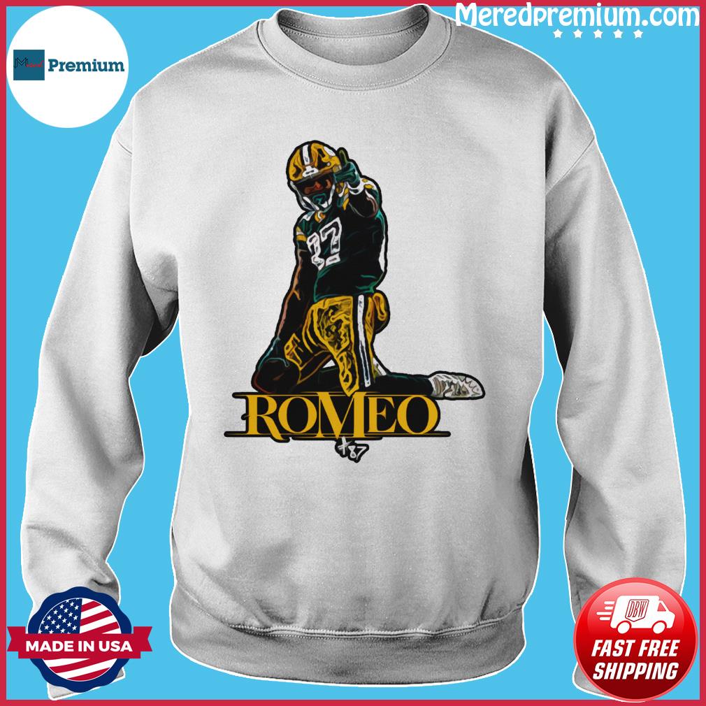 ROMEO Romeo Doubs Green Bay Packers Shirt, hoodie, sweater, long