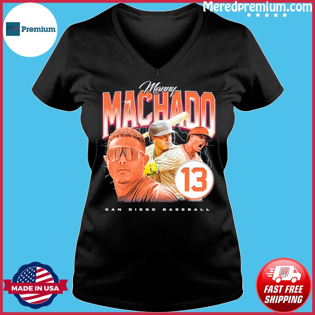 Manny Machado 13 San Diego Padres Baseball Team Padres Logo Shirt, hoodie,  sweater, long sleeve and tank top