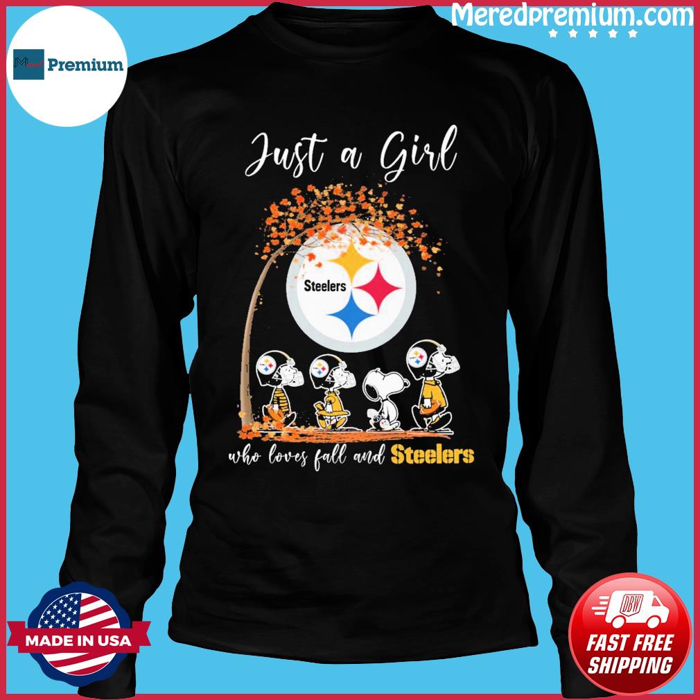 Snoopy Life Is Better With Fall And Pittsburgh Steelers Shirt, hoodie,  sweater, long sleeve and tank top