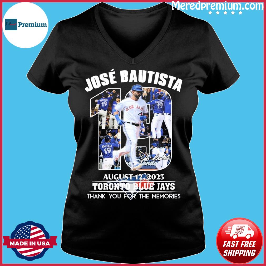 Jose Bautista T Shirt Best Jose Bautista Shirt Toronto Blue Jays Shirt Jose  Bautista Blue Jays Sweatshirt Thank You For The Memories 2023 Blue Jays  Jose Bautista Hoodie - Laughinks