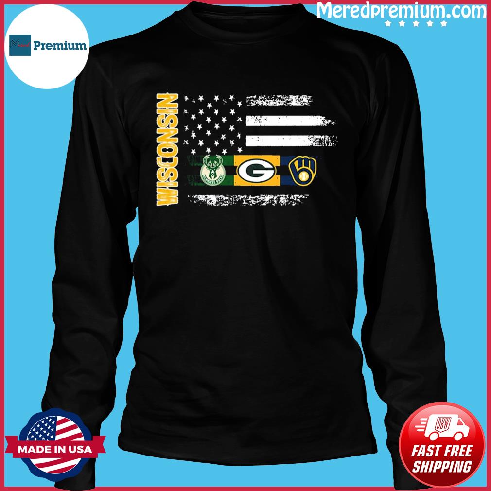 Brewers American flag 4th of July shirt, hoodie, sweater, long sleeve and  tank top