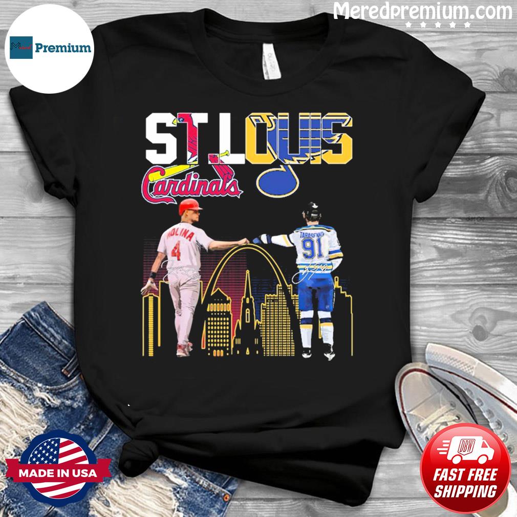 Yadier Molina St. Louis Cardinals and Ryan O'Reilly St. Louis Blues St.  Louis City shirt, hoodie, sweatshirt and tank top