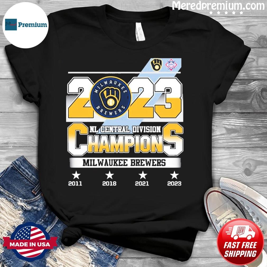 2023 Nl Central Division Champions Milwaukee Brewers 2011-2023