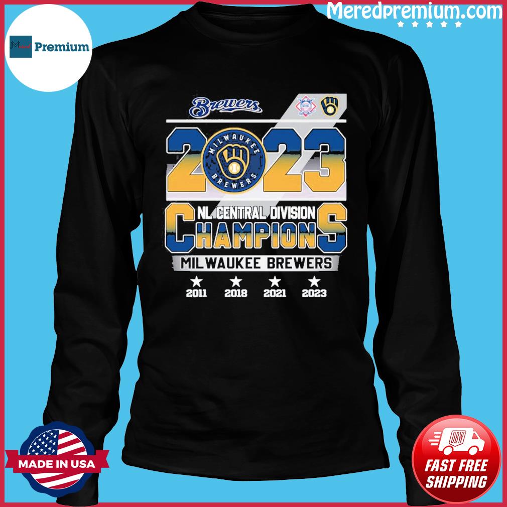 Milwaukee Brewers 2023 Champions Map Shirt, hoodie, sweater, long sleeve  and tank top