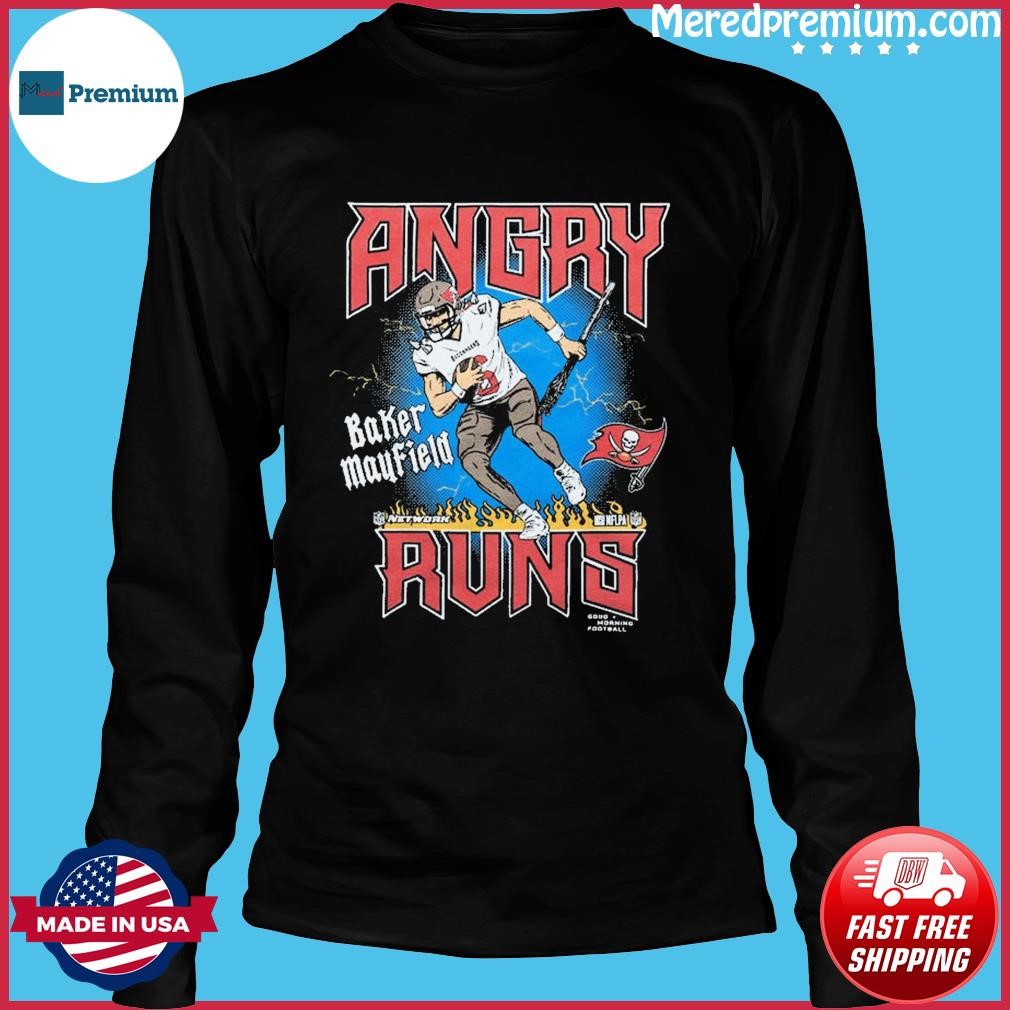 Angry Runs Buccaneers Baker Mayfield shirt, hoodie, sweater, long sleeve  and tank top