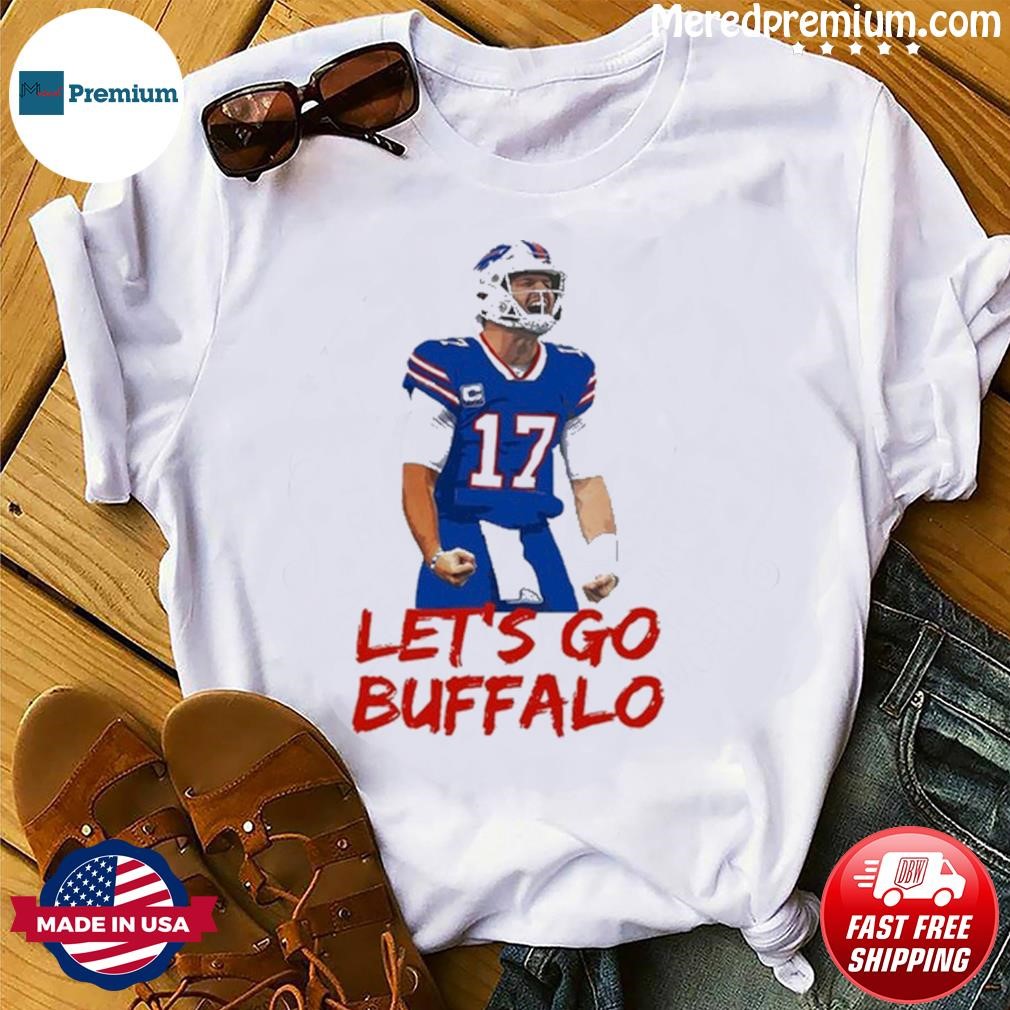 Girls Youth Josh Allen Pink Buffalo Bills Fashion Fan Gear V-Neck T-Shirt