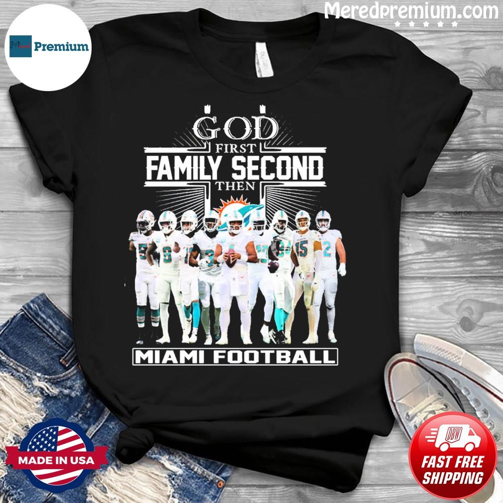 Funny God First Family Second Then Chicago Cubs Baseball Shirt, hoodie,  sweater, long sleeve and tank top