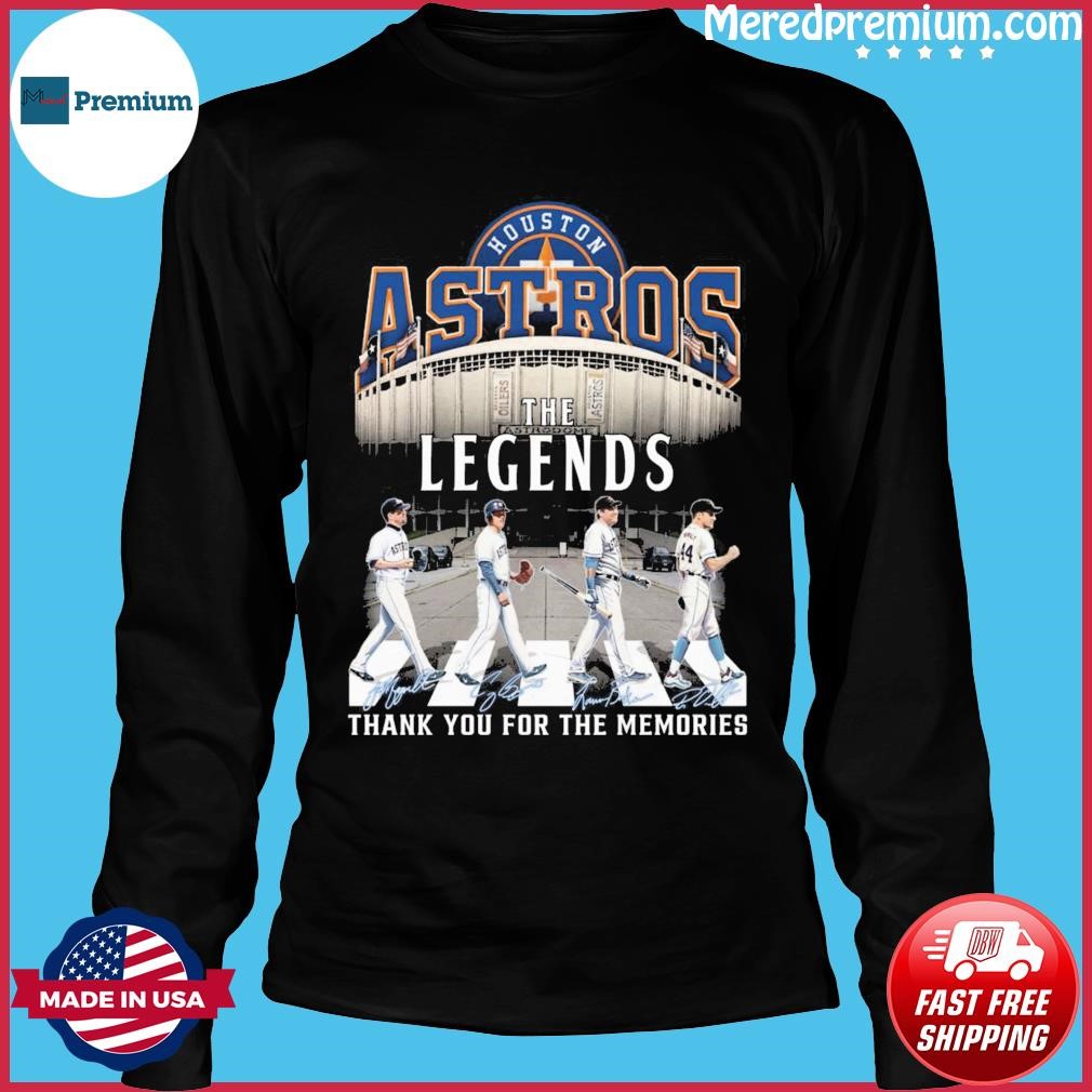 Houston Astros The Legends Thank You For The Memories Shirt, hoodie,  sweater, long sleeve and tank top