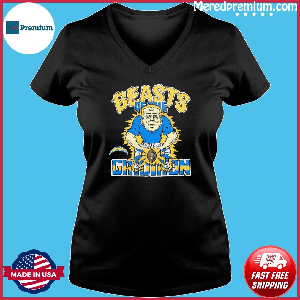 Los Angeles Chargers Beasts Of The Gridiron Shirt - Peanutstee