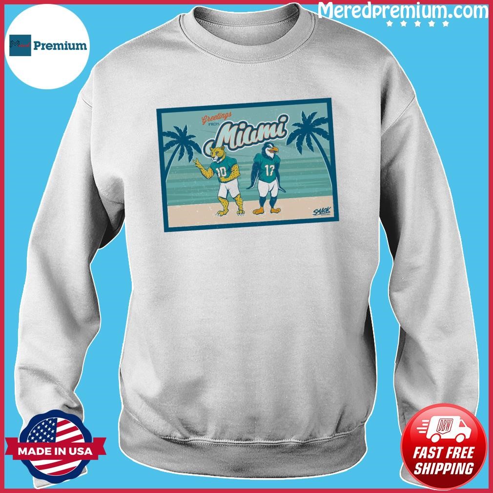 Miami Dolphins The Cheetah and The Penguin shirt, hoodie, sweater