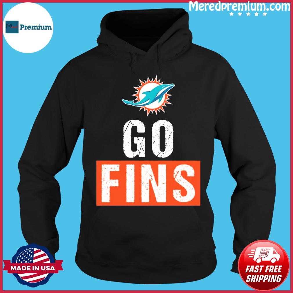 Go Fins Logo Miami Dolphins T-shirt, hoodie, sweater, long sleeve