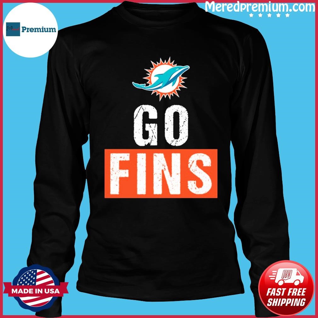 Official Miami Dolphins Go Fins Game Day 2023 Shirt, hoodie, sweater and  long sleeve