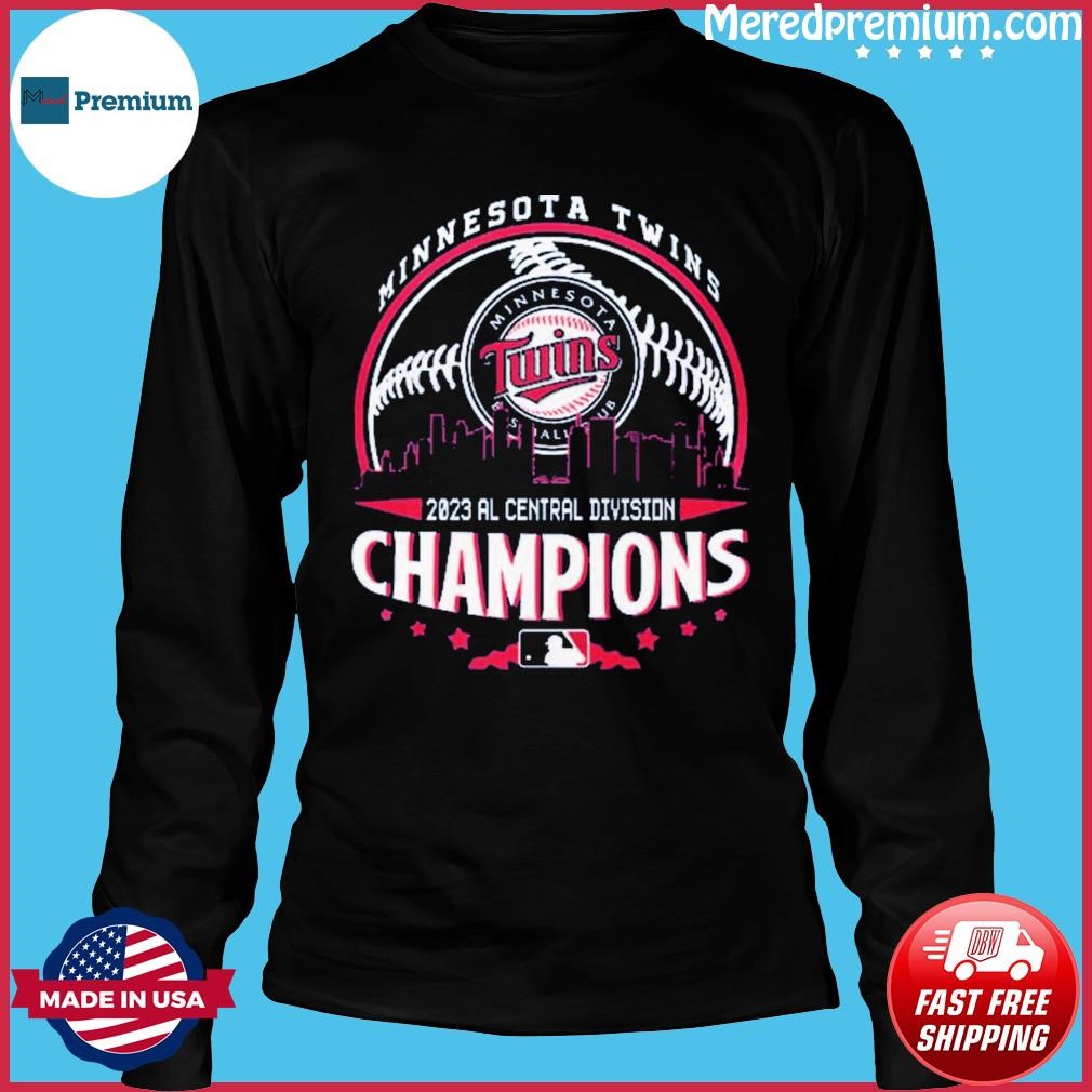 Skyline Twins 2023 AL Central Division Champions Minnesota Twins shirt,  hoodie, sweater, long sleeve and tank top
