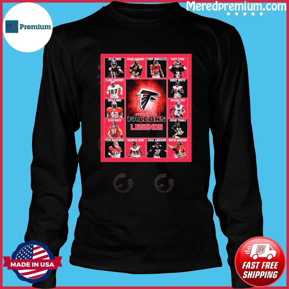 NFL Atlanta Falcons Legends Team Signatures Shirt, hoodie, sweater, long  sleeve and tank top