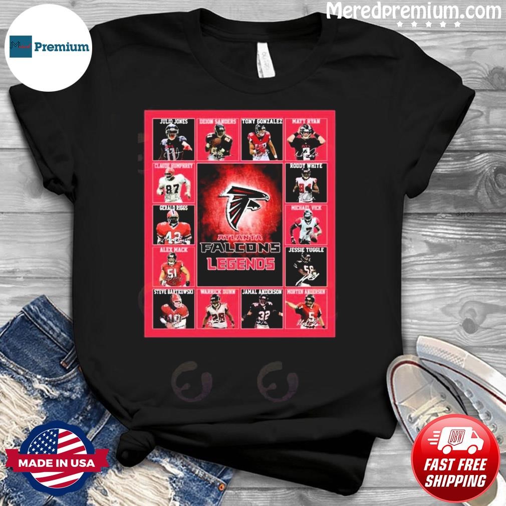 NFL Atlanta Falcons Legends Team Signatures Shirt, hoodie, sweater, long  sleeve and tank top