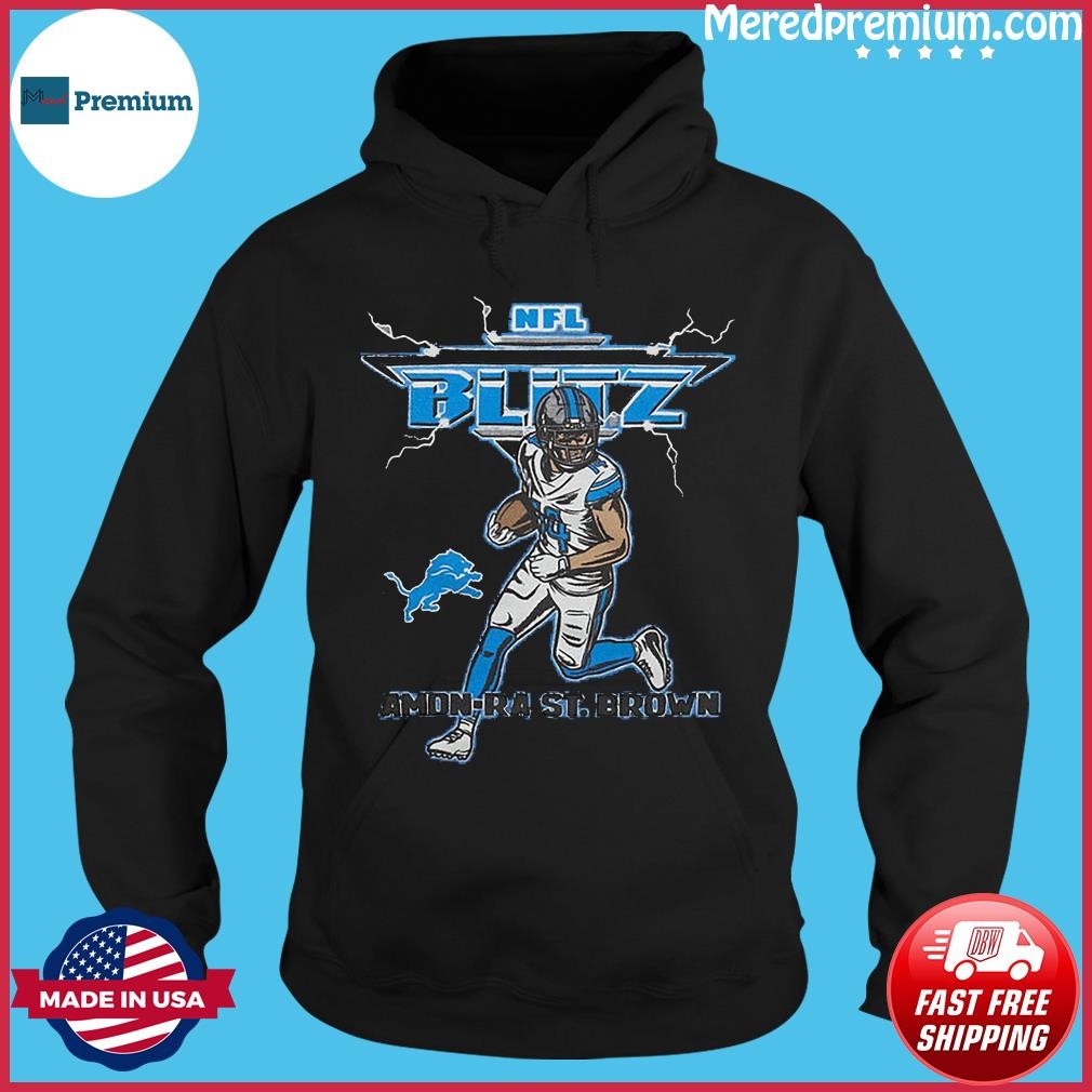 Amon-Ra St. Brown Detroit Lions signature 2023 shirt, hoodie