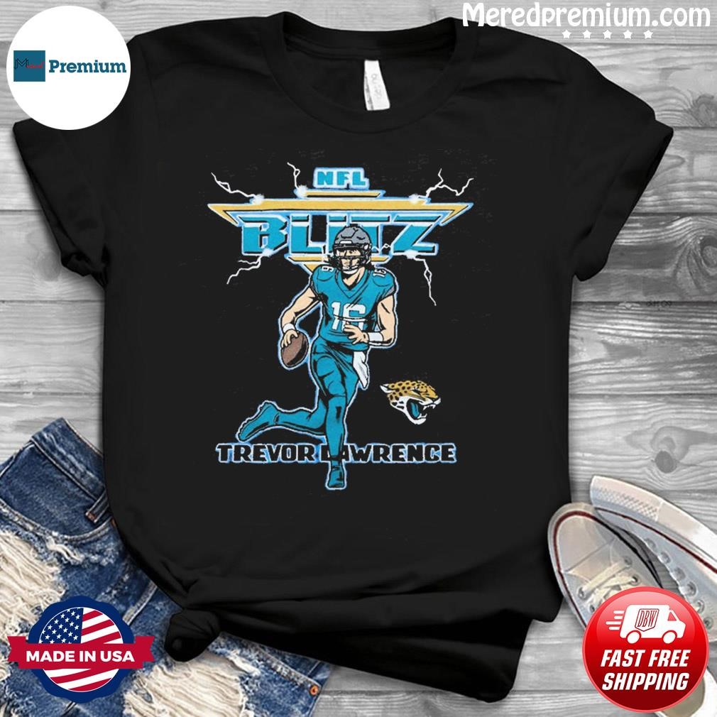 Trevor Lawrence Jacksonville Jaguars NFL Blitz Player shirt - Limotees