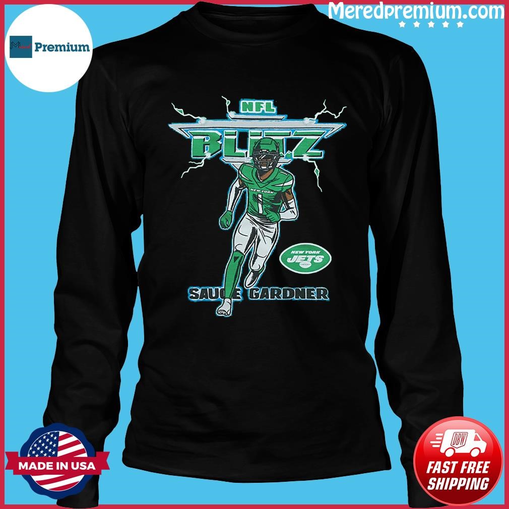 New York Jets Sauce Gardner NFL Blitz shirt, hoodie, sweater, long