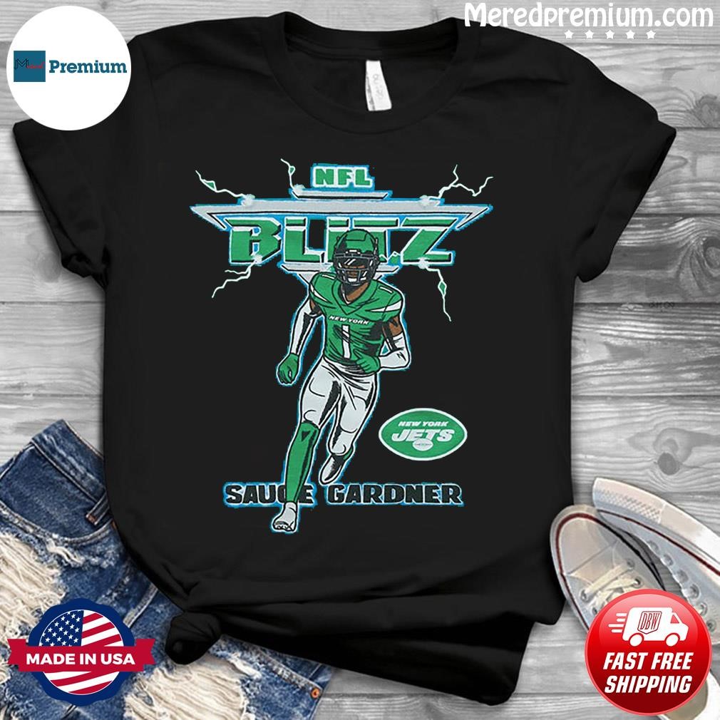 New York Jets Sauce Gardner NFL Blitz shirt, hoodie, sweater, long