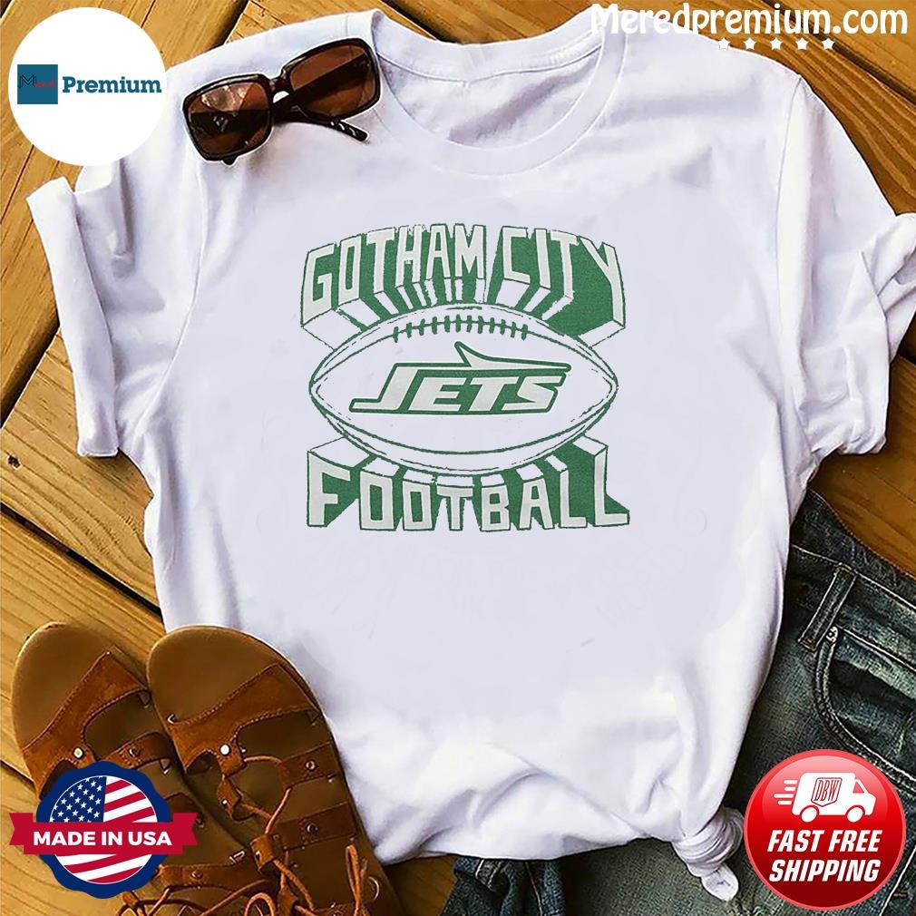 New York Jets Vintage Gotham City Football Shirt - T-shirts Low Price