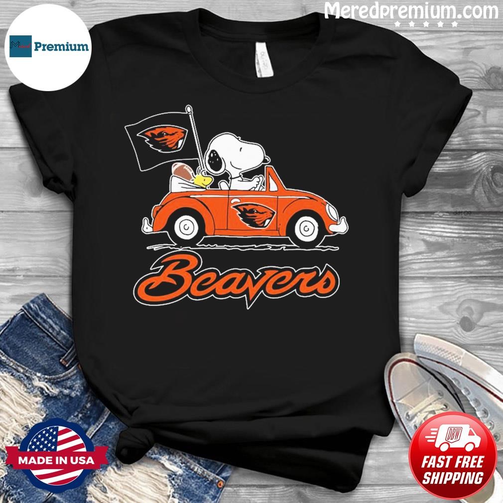 Snoopy and Woodstock drive Car Buccaneers football shirt, hoodie, sweater  and long sleeve