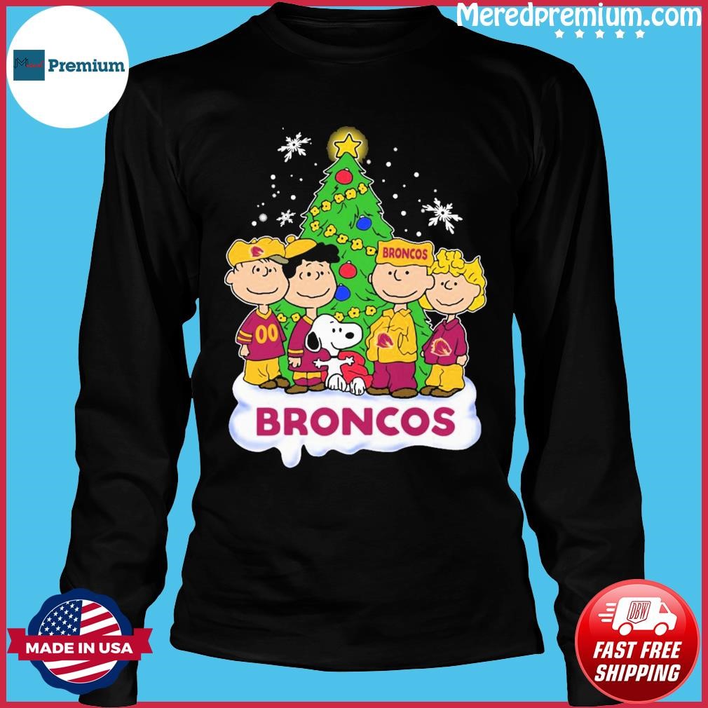 Official brisbane Broncos The Peanuts Christmas Shirt, hoodie