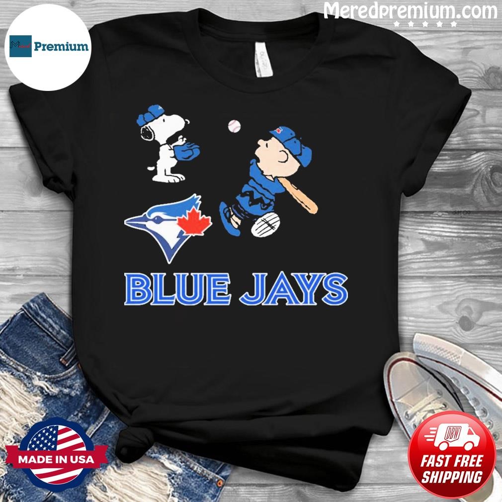 Peanuts Charlie Brown And Snoopy Playing Baseball Toronto Blue Jays shirt, sweater, hoodie, sweater, long sleeve and tank top