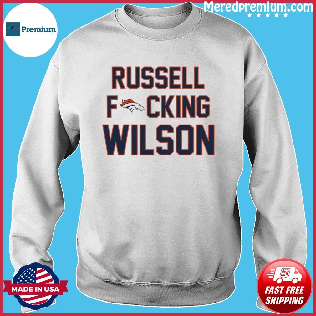 Vintage Russell Wilson Denver Broncos Russell Wilson Signature Shirt,  hoodie, sweater, long sleeve and tank top