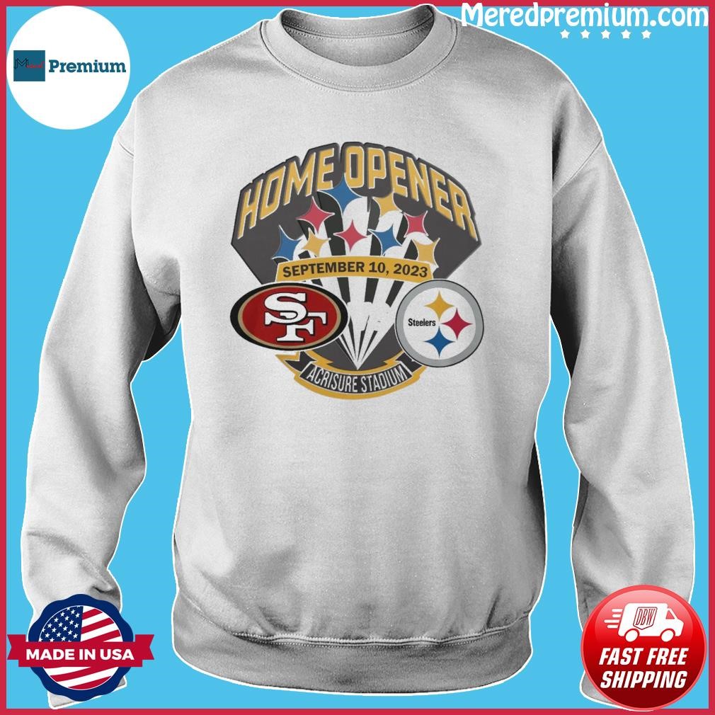 Funny san francisco 49ers vs Pittsburgh steelers 2023 shirt, hoodie,  longsleeve tee, sweater