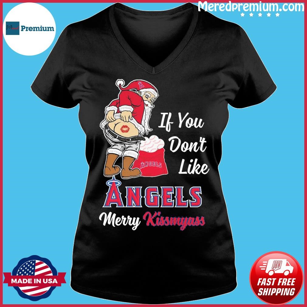 Xmas if you don't like Houston Astros baseball Merry Kissmyass Santa Claus funny  shirt, hoodie, sweater, long sleeve and tank top