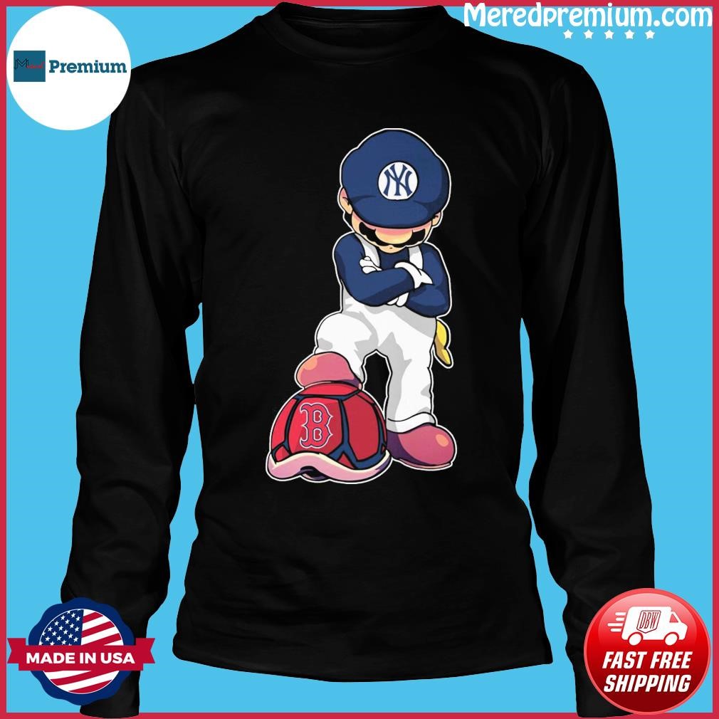 Super Mario New York Yankees Stomp Boston Red Sox Shirt, hoodie, sweater,  long sleeve and tank top