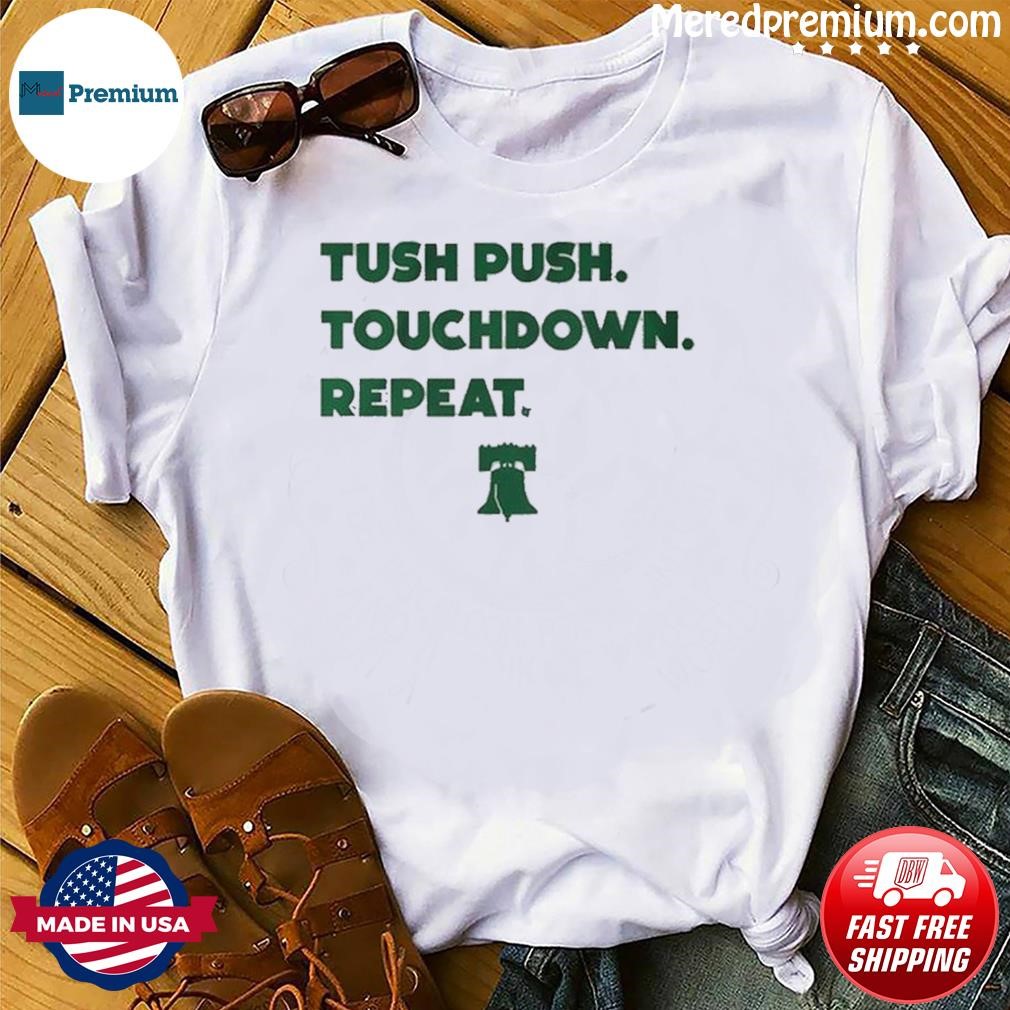 Philadelphia Phillies Tush Push Touchdown Repeat T-Shirt