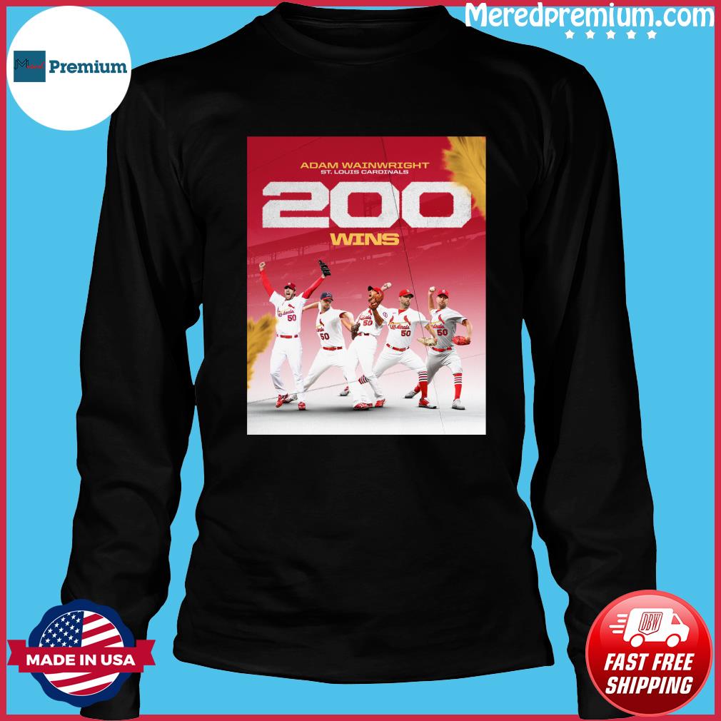 Adam Wainwright 200 Wins Signature Shirt, hoodie, sweater, long sleeve and  tank top