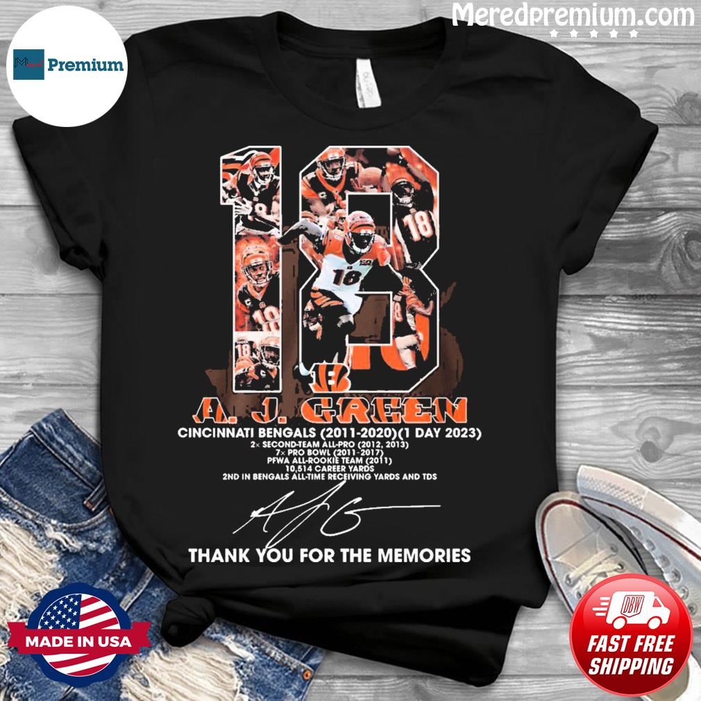 A. j. green cincinnati bengals super bowl trophy signature shirt, hoodie,  sweater, long sleeve and tank top