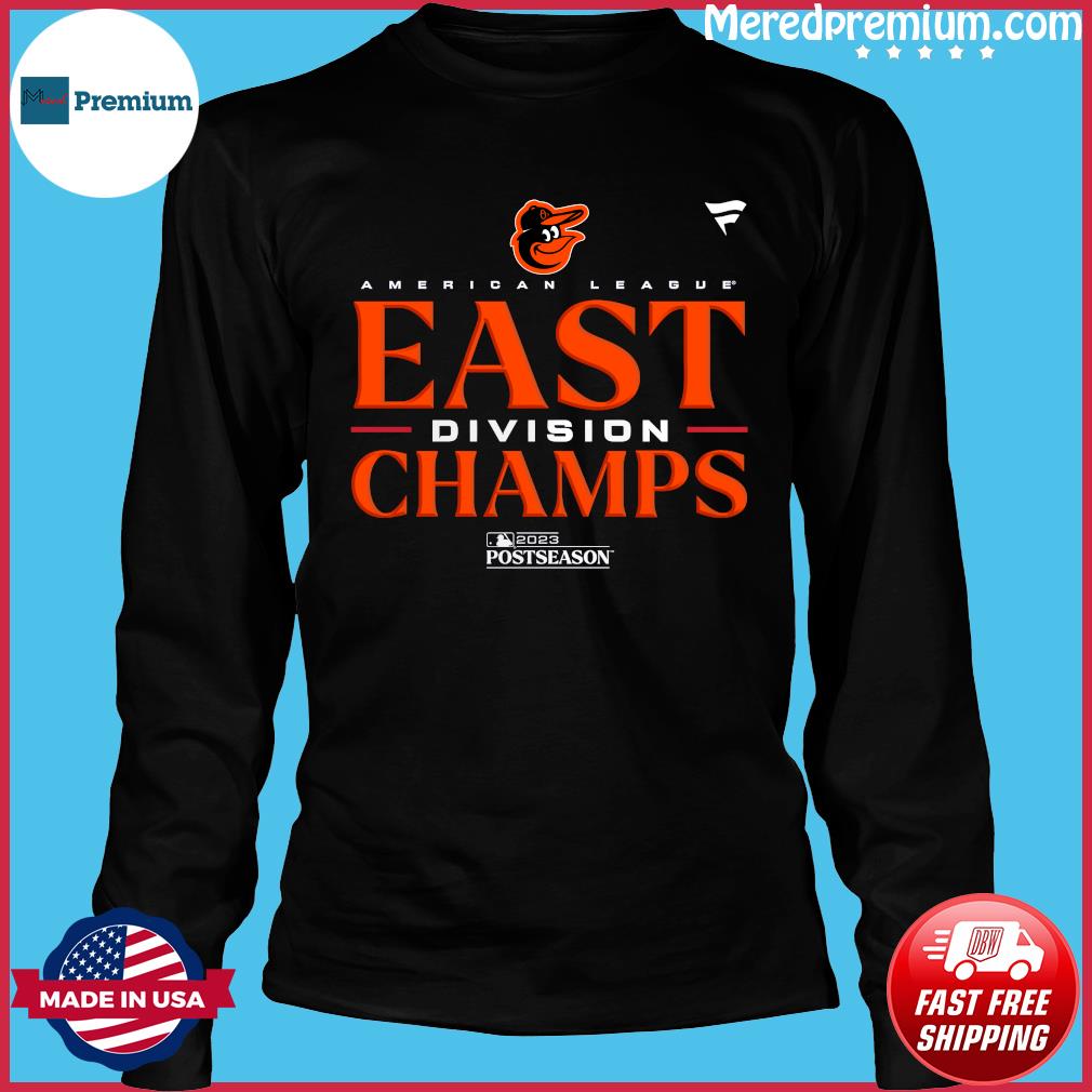 Quality Baltimore Orioles Nike 2023 AL East Division Champions T-Shirt,  hoodie, sweater, long sleeve and tank top