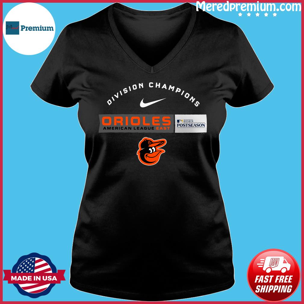 Nike Men's 2023 Division Champions Baltimore Orioles T-Shirt