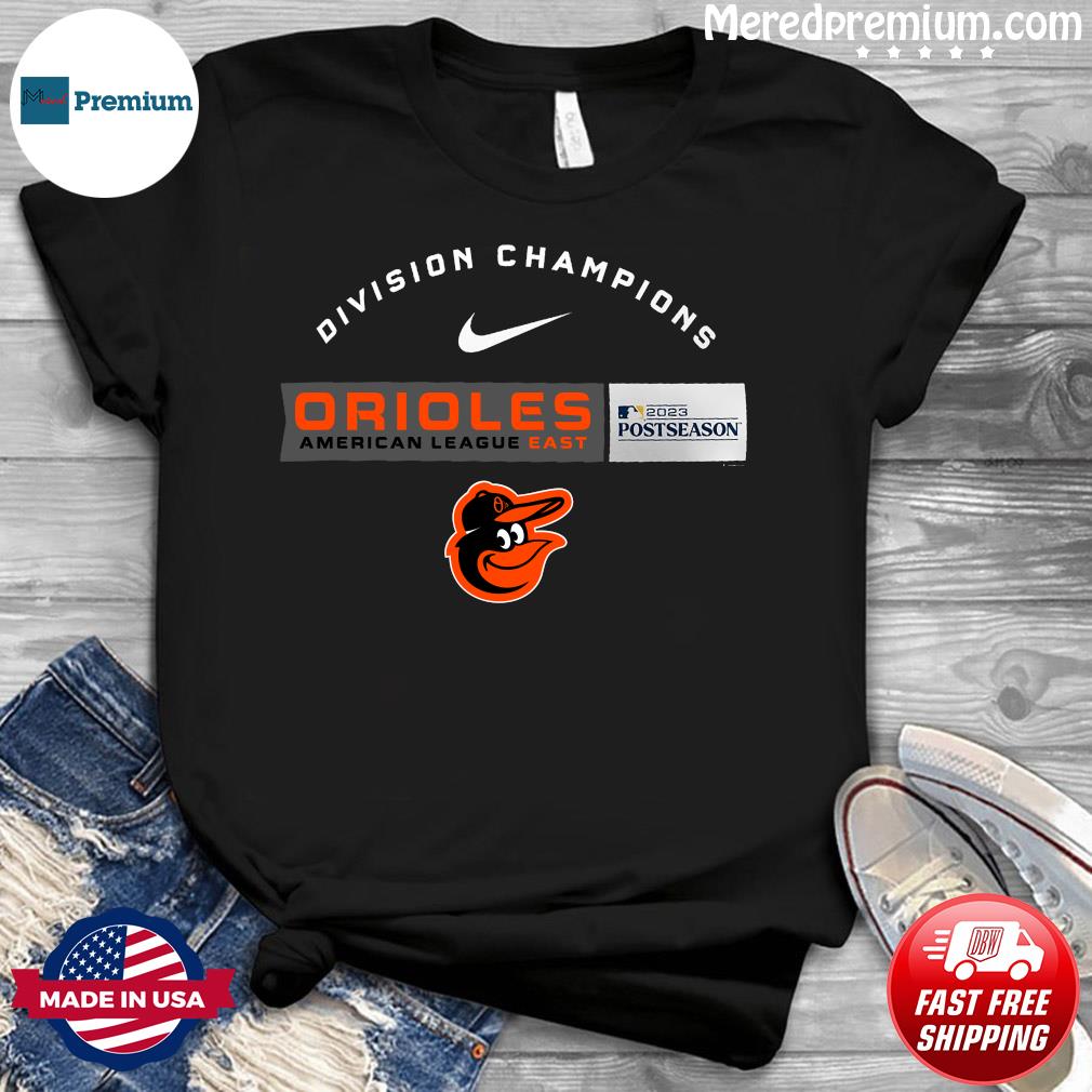 Baltimore Orioles Nike Al East Division Champions 2023 Shirt