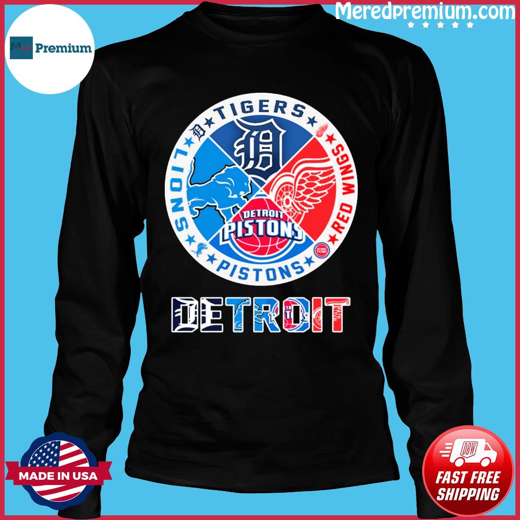 Detroit Tigers, Red Wings, Pistons & Lions Apparel - Free shipping