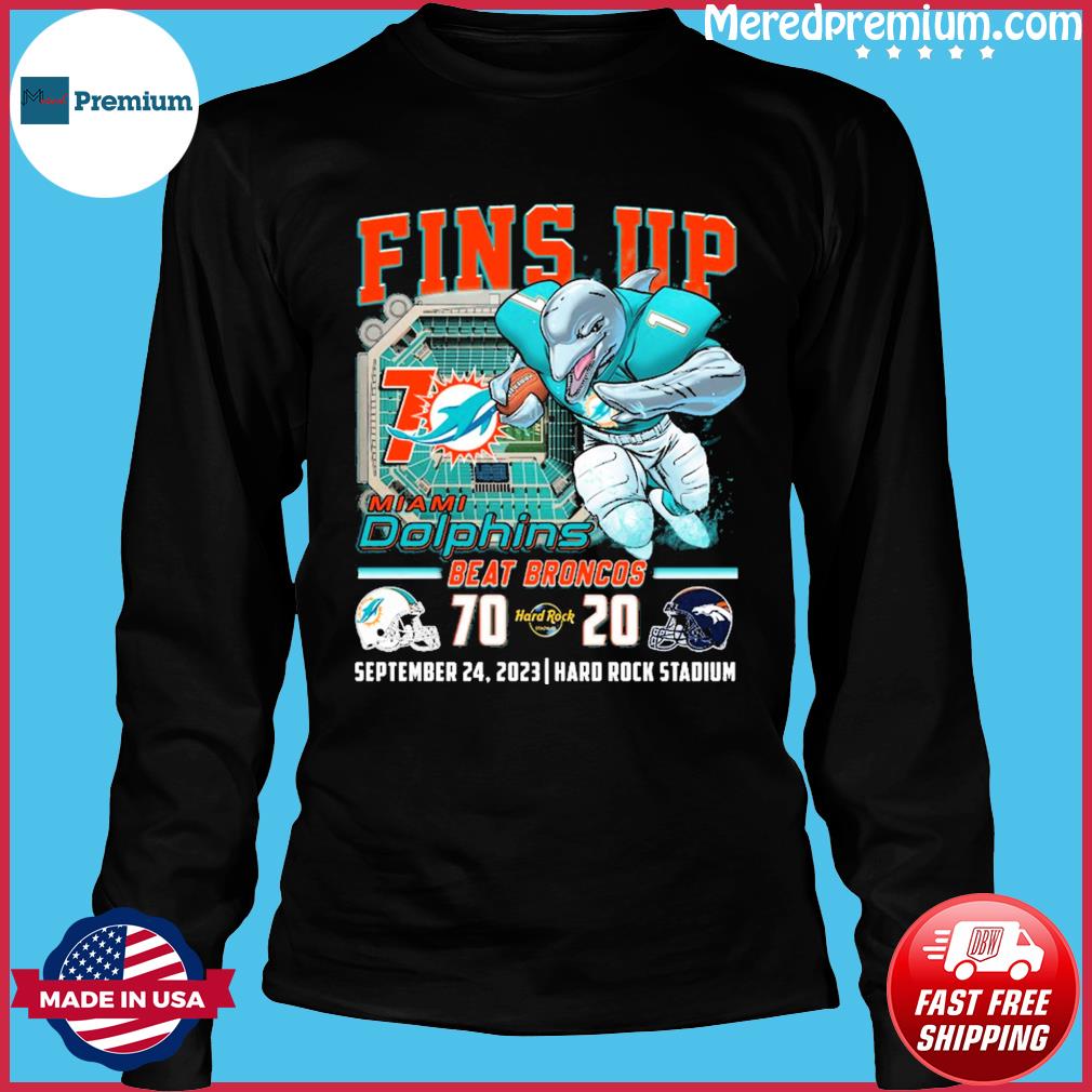 Miami T shirt Miami Dolphins Inspo Fins up