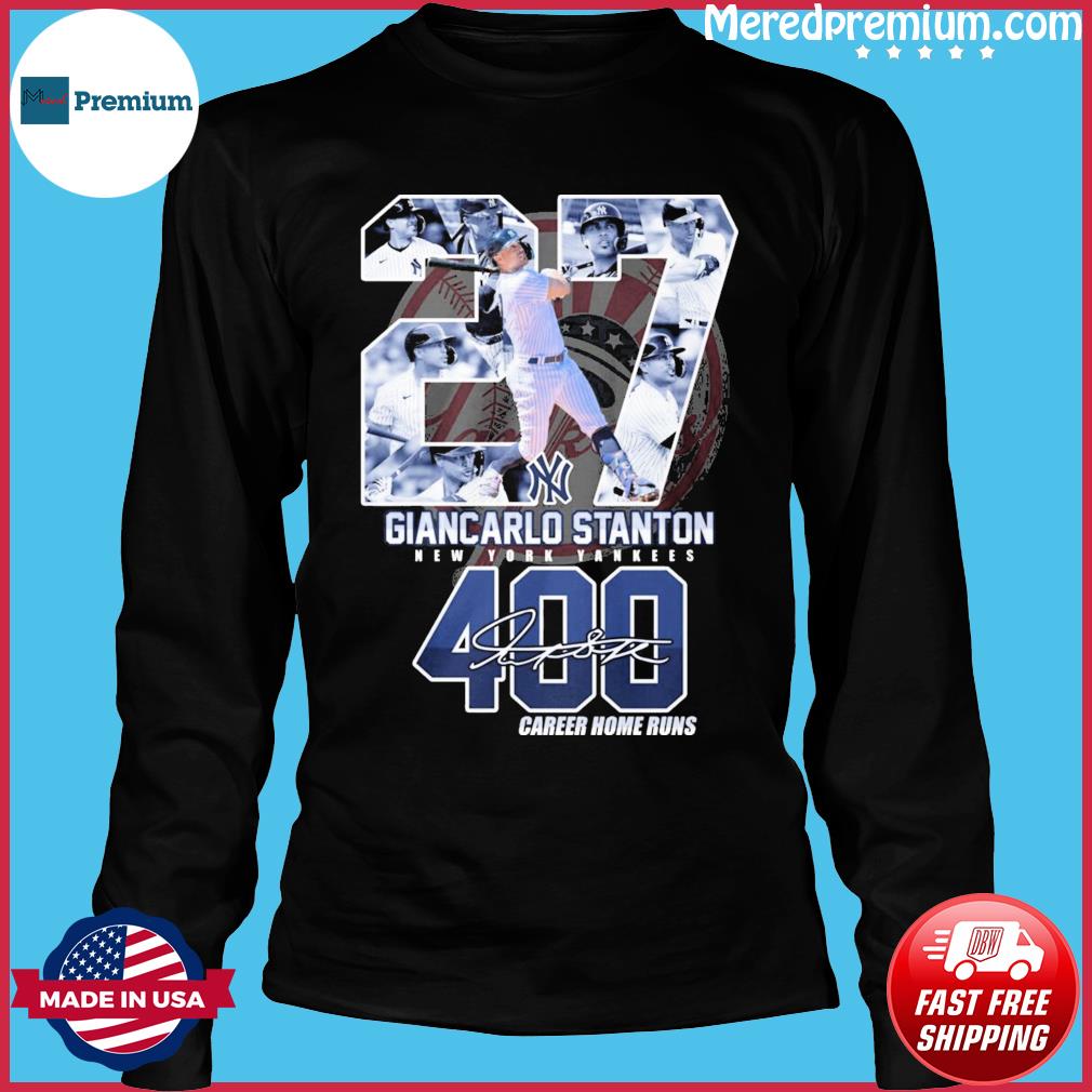 Giancarlo Stanton New York Yankees 400 Career Home Runs Shirt