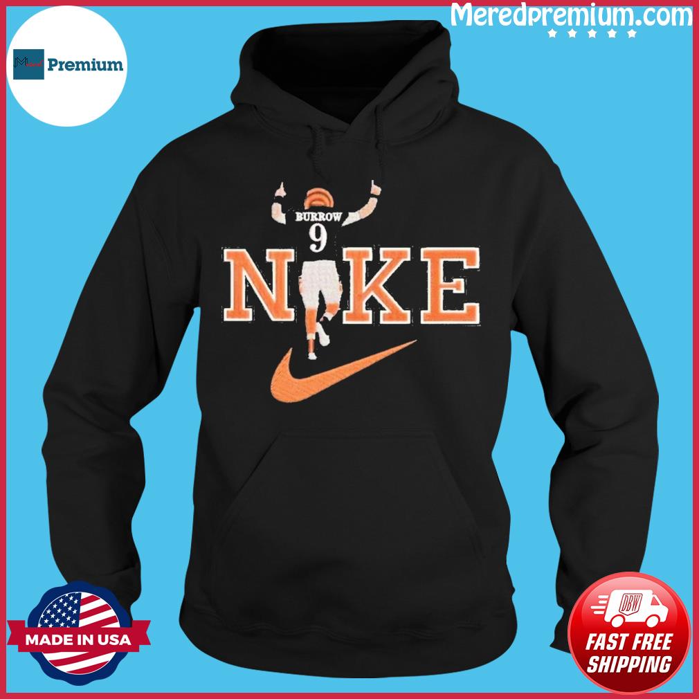 Joe Burrow Nike Cincinnati Bengals Shirt, hoodie, sweater, long