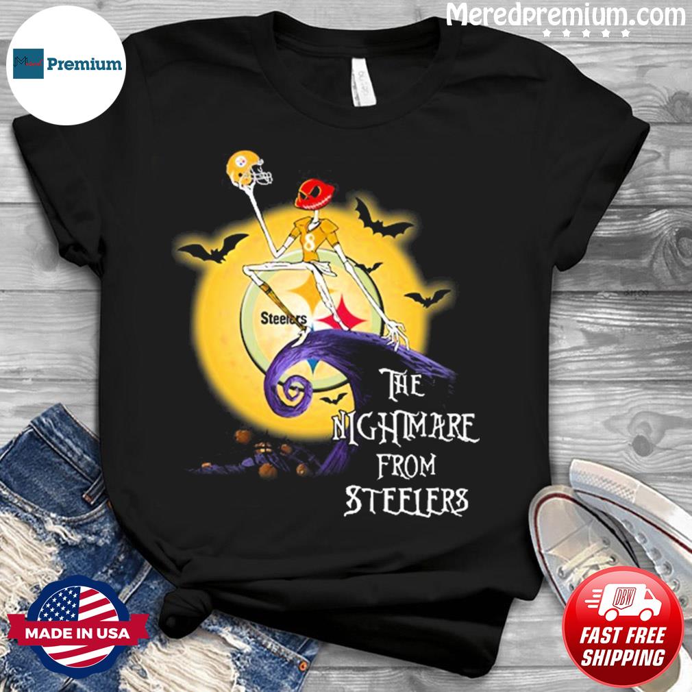 Halloween Jack And Sally Love The Pittsburgh Steelers T-Shirt - T-shirts  Low Price