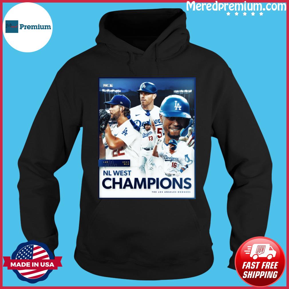 Men's Los Angeles Dodgers Nike 2023 NL West Division Champions T-Shirt,  hoodie, sweater, long sleeve and tank top