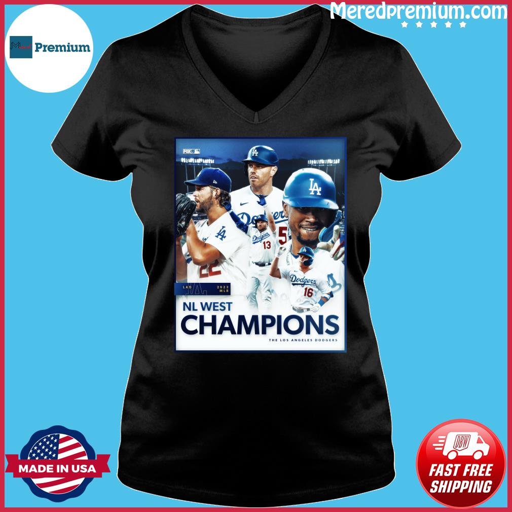 Los Angeles Dodgers Nike 2023 Nl West Division Champions Shirt, hoodie,  longsleeve, sweatshirt, v-neck tee